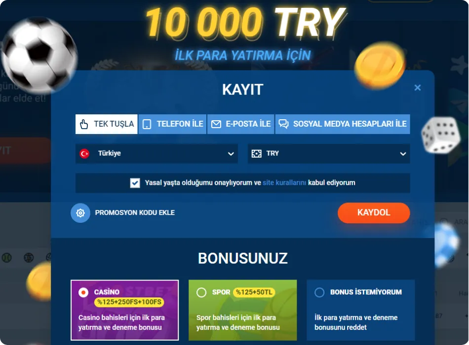 Mostbet Kayıt